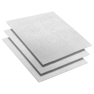 vidaXL Zrcadlov&aacute; mozaikov&aacute; dlaždice 3 ks Stř&iacute;brn&aacute; 30 x 30 cm Sklo