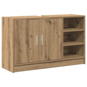 vidaXL Koupelnov&aacute; skř&iacute;ň Artisanov&yacute; dub 90 x 29 x 55 cm