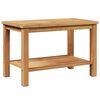 vidaXL Konferenčn&iacute; stolek Hněd&aacute; 70 x 40 x 45 cm Pevn&eacute; teakov&eacute; dřevo