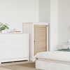 vidaXL Skříňové dveře se dveřmi Přírodní 140.5 x 2 x 59.5 cm