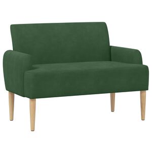 vidaXL Pohovka s knofl&iacute;kov&yacute;m pro&scaron;&iacute;v&aacute;n&iacute;m Jungle Green 116 x 67 x 81 cm