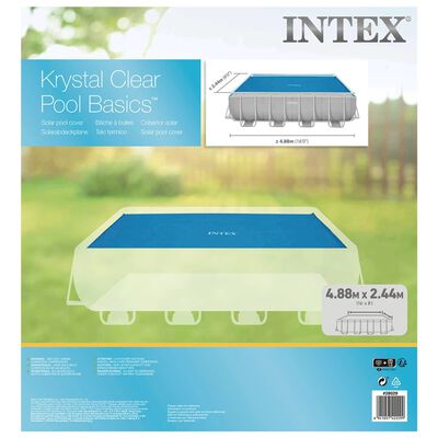 Intex Solární plachta na bazén modrá 476 x 234 cm polyethylen