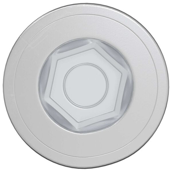 vidaXL Confirmat &scaron;rouby 12 pcs Stř&iacute;brn&aacute; &Oslash;7 x 58 mm Kov