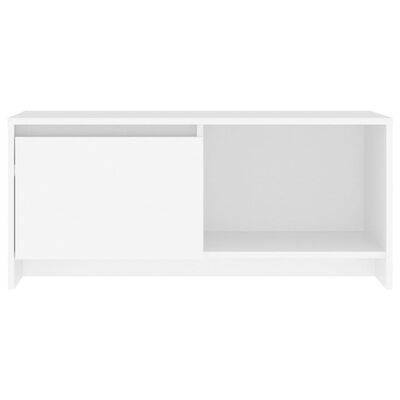 vidaXL TV skříňka bílá 90 x 35 x 40 cm dřevotříska