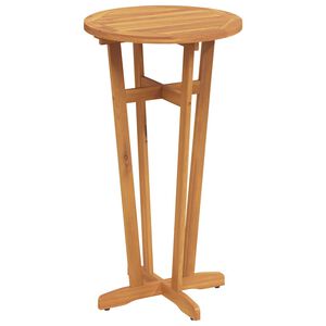 vidaXL Zahradn&iacute; barov&yacute; stůl &Oslash; 60 x 105 cm masivn&iacute; ak&aacute;ciov&eacute; dřevo