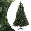 vidaXL Uměl&yacute; Skl&aacute;dac&iacute; V&aacute;nočn&iacute; Strom 120 cm PVC a kov Zelen&aacute;