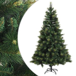 vidaXL Uměl&yacute; Skl&aacute;dac&iacute; V&aacute;nočn&iacute; Strom 120 cm PVC a kov Zelen&aacute;