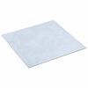 vidaXL Samolepic&iacute; podlahov&aacute; prkna B&iacute;l&yacute; mramor 30,5 x 30,5 cm 20 ks PVC