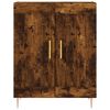 vidaXL Skř&iacute;ň highboard kouřov&yacute; dub 69,5 x 34 x 180 cm kompozitn&iacute; dřevo