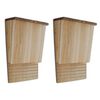 Budky pro netop&yacute;ry 22 x 12 x 34 cm, sada 2 ks