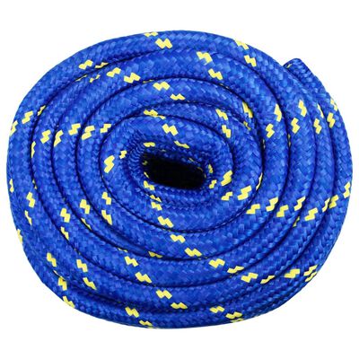 vidaXL Lodní lano modré 20 mm 50 m polypropylen