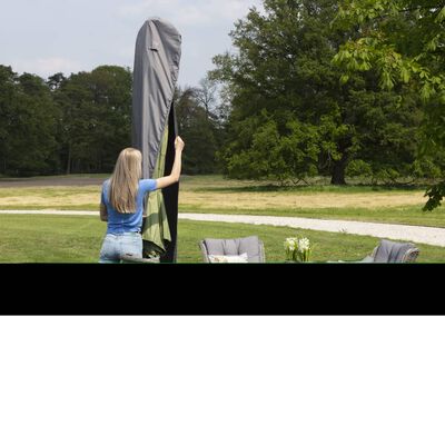 Madison Potah na volně stojící slunečník 165x25 cm šedý