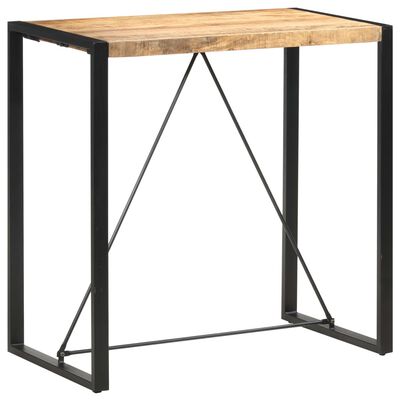 vidaXL Barový stůl 110 x 60 x 110 cm masivní mangovníkové dřevo