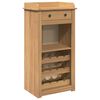vidaXL Skř&iacute;ňka na v&iacute;no PANAMA 57 x 40 x 111,5 cm masivn&iacute; borov&eacute; dřevo