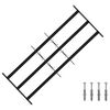 vidaXL Bezpečnostn&iacute; mř&iacute;ž na okna se 3 př&iacute;čkami 3 ks 63-114 cm