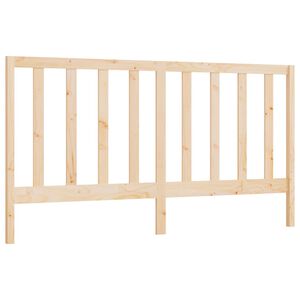 vidaXL Čelo postele 206 x 4 x 100 cm masivn&iacute; borovice