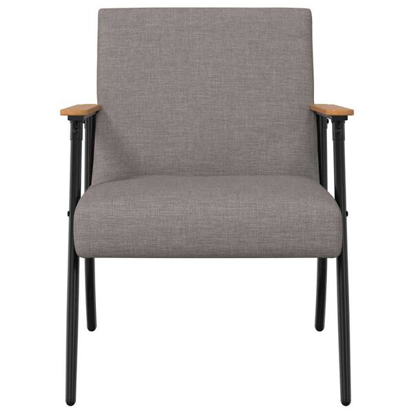 vidaXL křeslo Taupe 59 x 75 x 78 cm textil