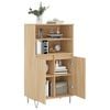 vidaXL Skř&iacute;ň highboard dub sonoma 60 x 36 x 110 cm kompozitn&iacute; dřevo