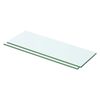 vidaXL Policov&eacute; desky 2 ks sklo čir&eacute; 50 x 12 cm