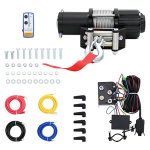 vidaXL Elektrick&yacute; navij&aacute;k 12 V 2 040 kg s d&aacute;lkov&yacute;m ovl&aacute;d&aacute;n&iacute;m