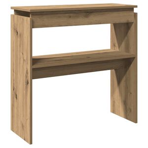 vidaXL Konzolov&yacute; stolek dub artisan 80 x 30 x 80 cm kompozitn&iacute; dřevo