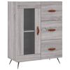 vidaXL Skř&iacute;ň highboard &scaron;ed&aacute; sonoma 69,5 x 34 x 180 cm kompozitn&iacute; dřevo