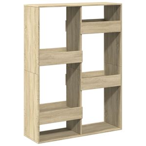 vidaXL Dělic&iacute; stěna dub sonoma 100 x 33 x 135 cm kompozitn&iacute; dřevo