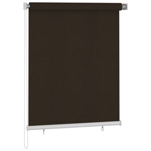 vidaXL Venkovn&iacute; roleta 120 x 140 cm hněd&aacute;