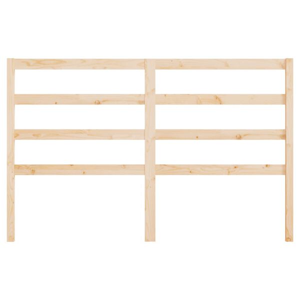 vidaXL Čelo postele 141 x 4 x 100 cm masivní borovice
