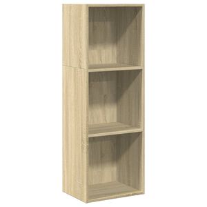 vidaXL Knihovna dub sonoma 40 x 30 x 114 cm kompozitn&iacute; dřevo