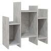 vidaXL Odkl&aacute;dac&iacute; skř&iacute;ňka betonově &scaron;ed&aacute; 60x26x60 cm kompozitn&iacute; dřevo