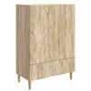 vidaXL Serv&iacute;rovac&iacute; skř&iacute;ň Dub sonoma 66 x 34,5 x 95 cm Kompozitn&iacute; dřevo