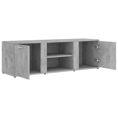 vidaXL TV stolek betonově šedý 120 x 34 x 37 cm dřevotříska