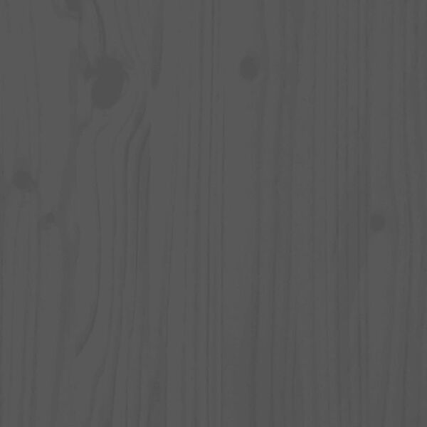 vidaXL Čelo postele &scaron;ed&eacute; 206 x 4 x 100 cm masivn&iacute; borovice