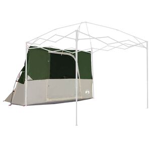vidaXL Vnitřn&iacute; stan se střechou Zelen&aacute; 280 x 220 x 176 cm taft