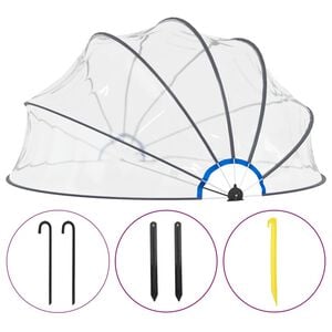 vidaXL Kopule na baz&eacute;n 440 x 220 cm