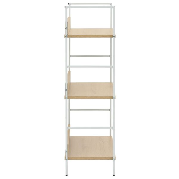 vidaXL Knihovna se 3 policemi dub 60 x 27,6 x 90,5 cm kompozitní dřevo