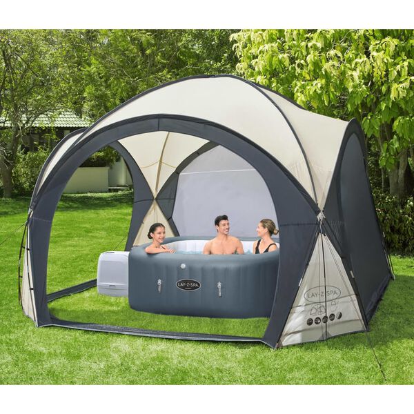 Bestway Kopulovitý stan na vířivku Lay-Z-Spa 390 x 390 x 255 cm
