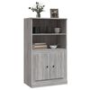 vidaXL Skř&iacute;ň highboard &scaron;ed&aacute; sonoma 60 x 35,5 x 103,5 kompozitn&iacute; dřevo