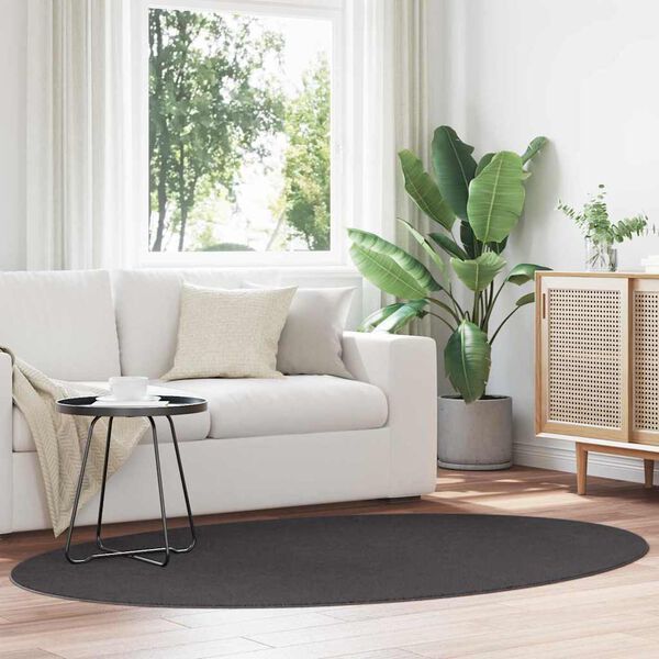 vidaXL Koberec HUARTE Antracit 200 x 140 cm 100% polyester