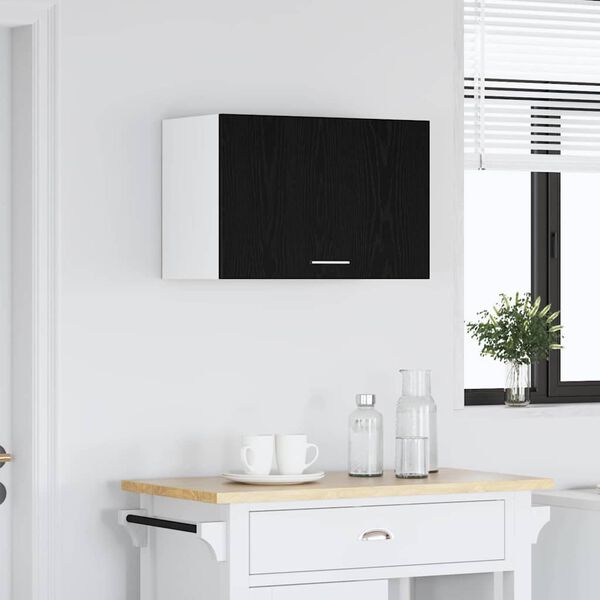 vidaXL Z&aacute;věsn&aacute; skř&iacute;ňka Lyon Čern&yacute; dub 60 x 31 x 40 cm kompozitn&iacute; dřevo