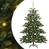 vidaXL Uměl&yacute; Skl&aacute;dac&iacute; V&aacute;nočn&iacute; Strom Zelen&aacute; 150 cm PVC a ocel