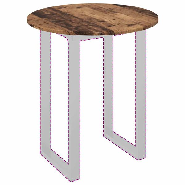 vidaXL Deska stolu Star&eacute; dřevo 60 x 60 x 1,5 cm kompozitn&iacute; dřevo