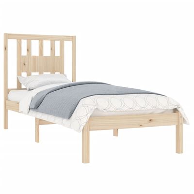 vidaXL Rám postele masivní dřevo 90 x 190 cm Single