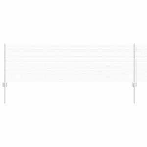 vidaXL Plot s sloupkem Stř&iacute;brn&aacute;