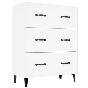 vidaXL Př&iacute;born&iacute;k b&iacute;l&yacute; 69,5 x 34 x 90 cm kompozitn&iacute; dřevo