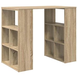 vidaXL Stůl Sonoma dub Kompozitn&iacute; dřevo 90 x 50 x 75 cm