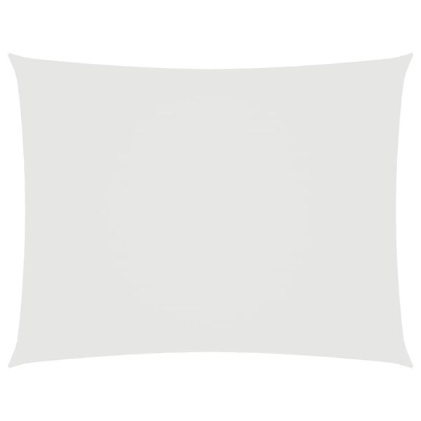 vidaXL St&iacute;n&iacute;c&iacute; plachta oxfordsk&aacute; l&aacute;tka obd&eacute;ln&iacute;kov&aacute; 6 x 7 m b&iacute;l&aacute;