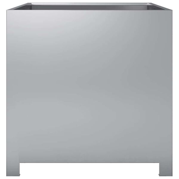 vidaXL Zahradn&iacute; truhl&iacute;k 50 x 50 x 50 cm pozinkovan&aacute; ocel