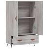 vidaXL Skř&iacute;ň highboard &scaron;ed&aacute; sonoma 69,5 x 31 x 115 cm kompozitn&iacute; dřevo